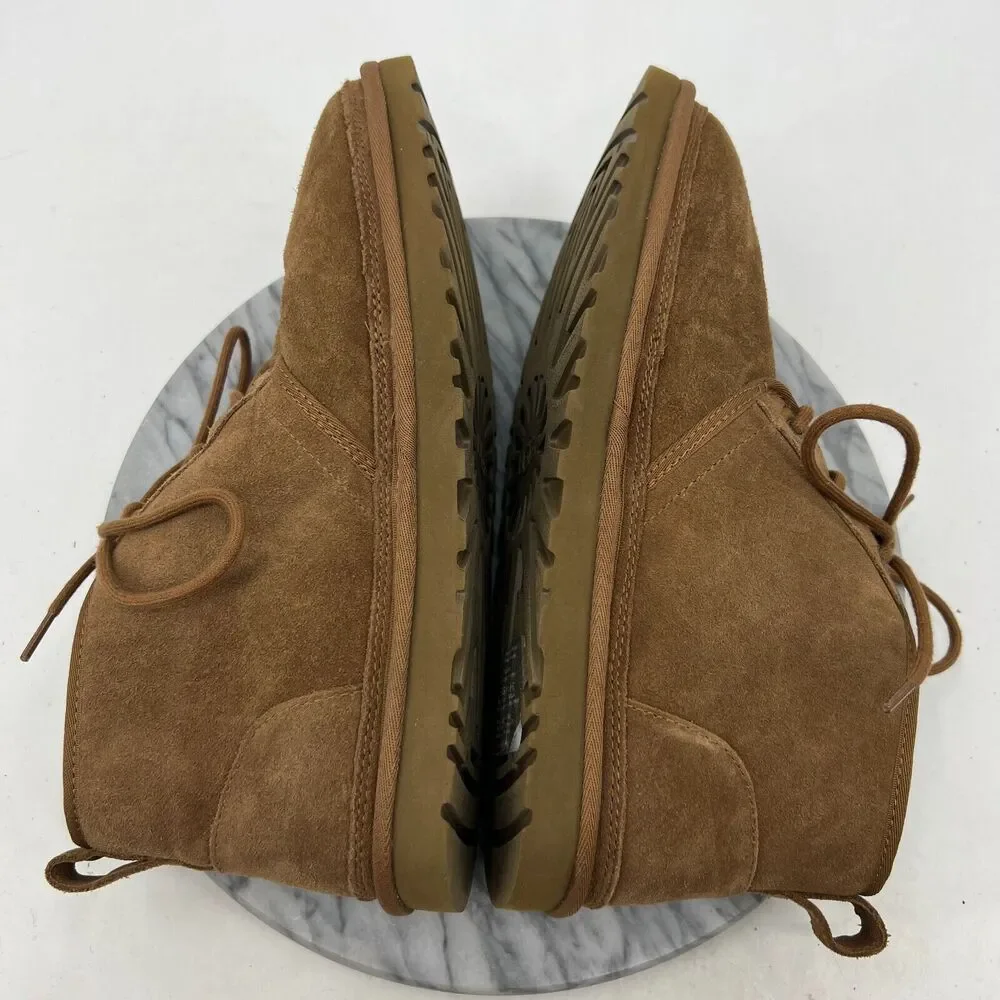 UGG Neumel Chukka Boots Mens 13 Chestnut Suede Wool Lined Lace Up Winter Shoe Shop Men main image 2